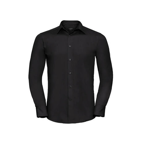 Men´s Long Sleeve Tailored Polycotton Poplin Shirt