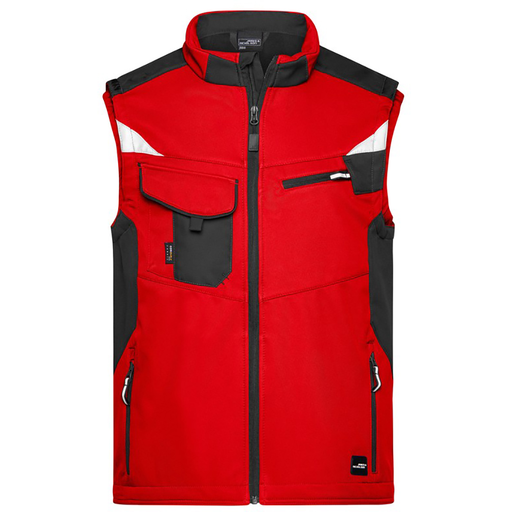 Workwear Softshell Weste STRONG Red.jpg Workwear Softshell Weste STRONG