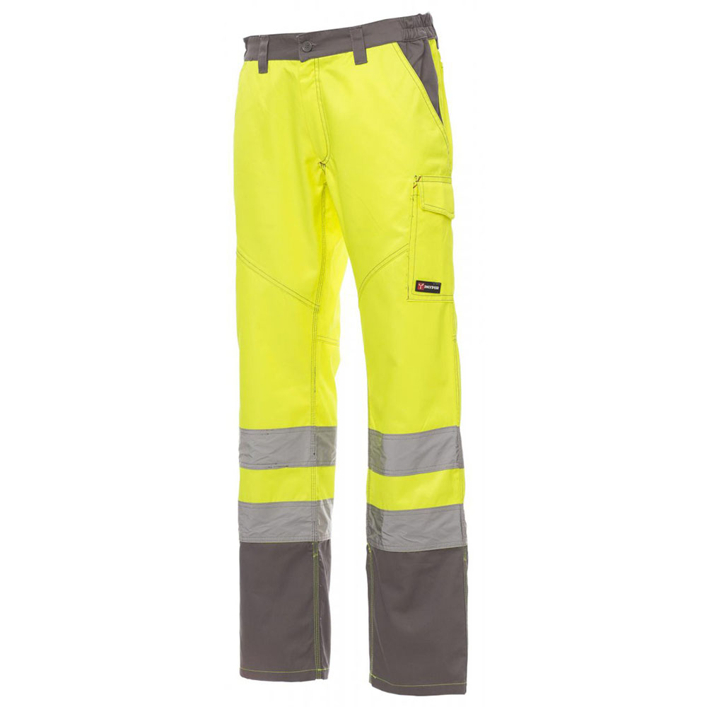FLUOGELB/STAHLGRAU