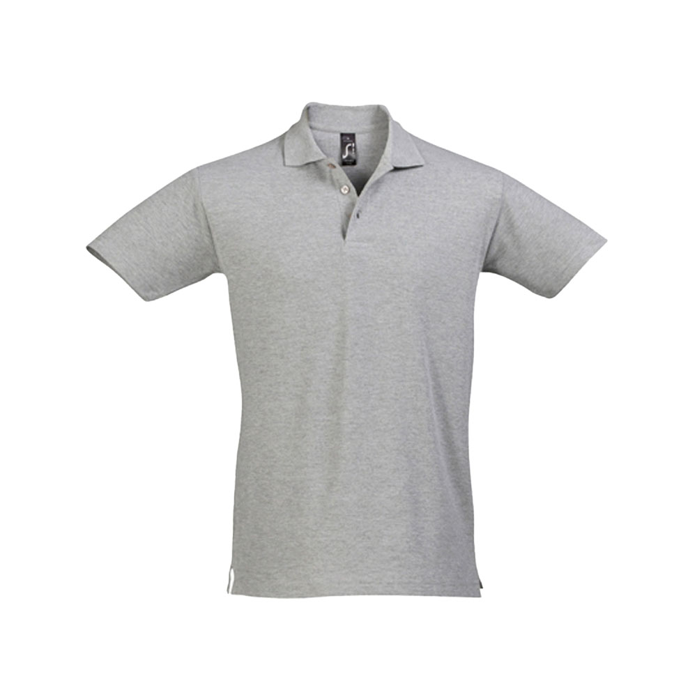 Polo Spring II-Grey Melange-5XL