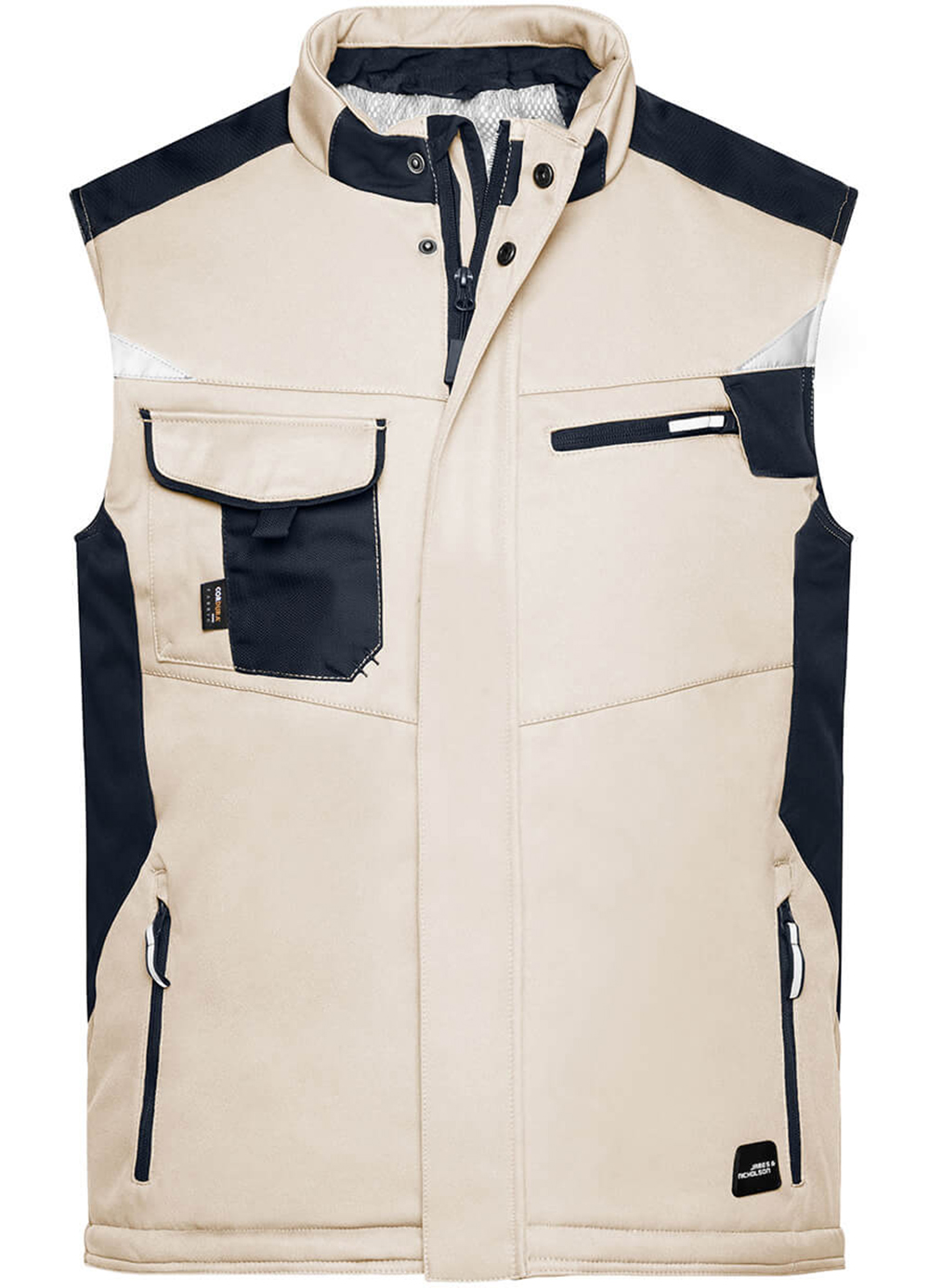 Winter Softshell Weste STRONG StoneSchwarz.jpg Winter Softshell Weste STRONG