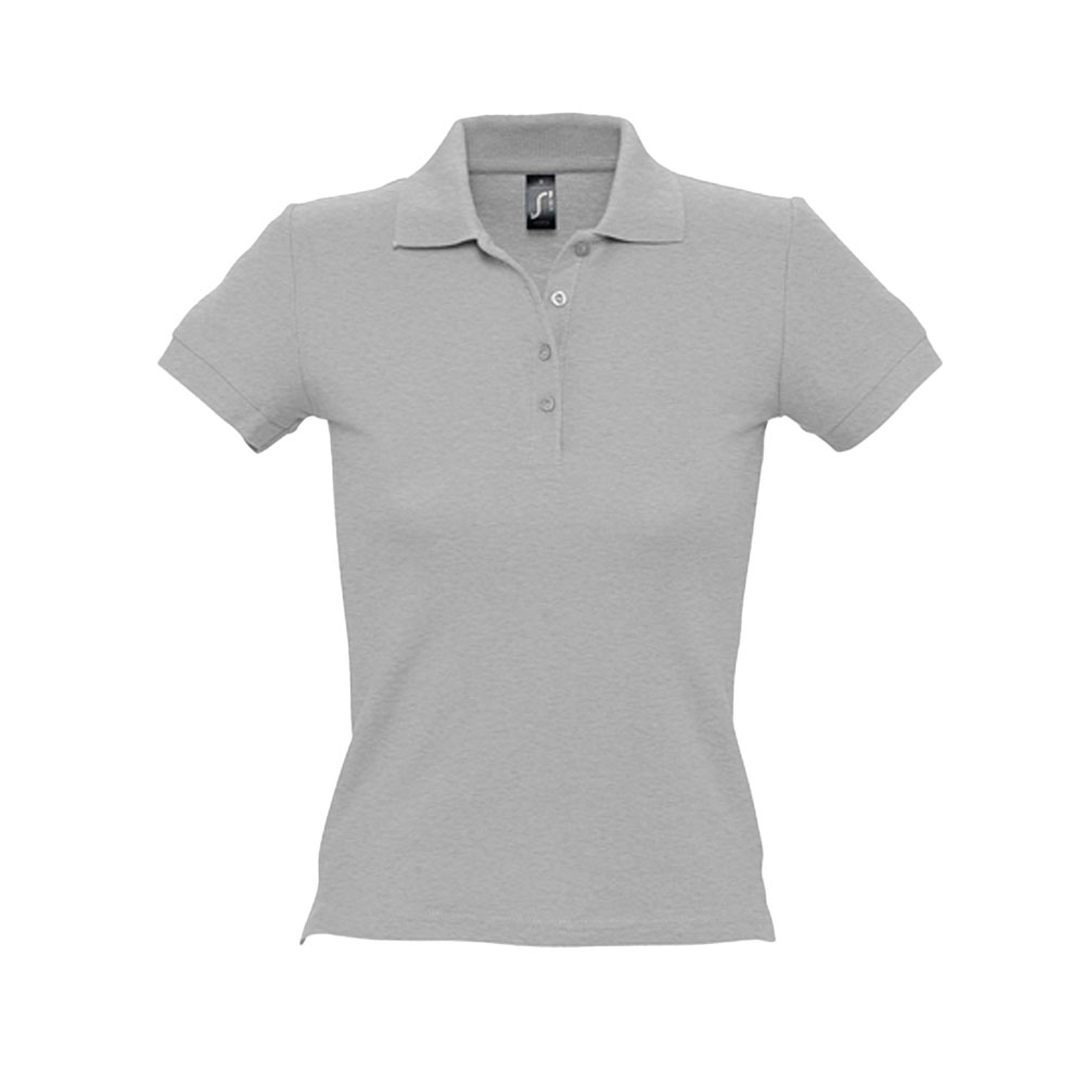 Women´s Polo People 210-Grey Melange-XL