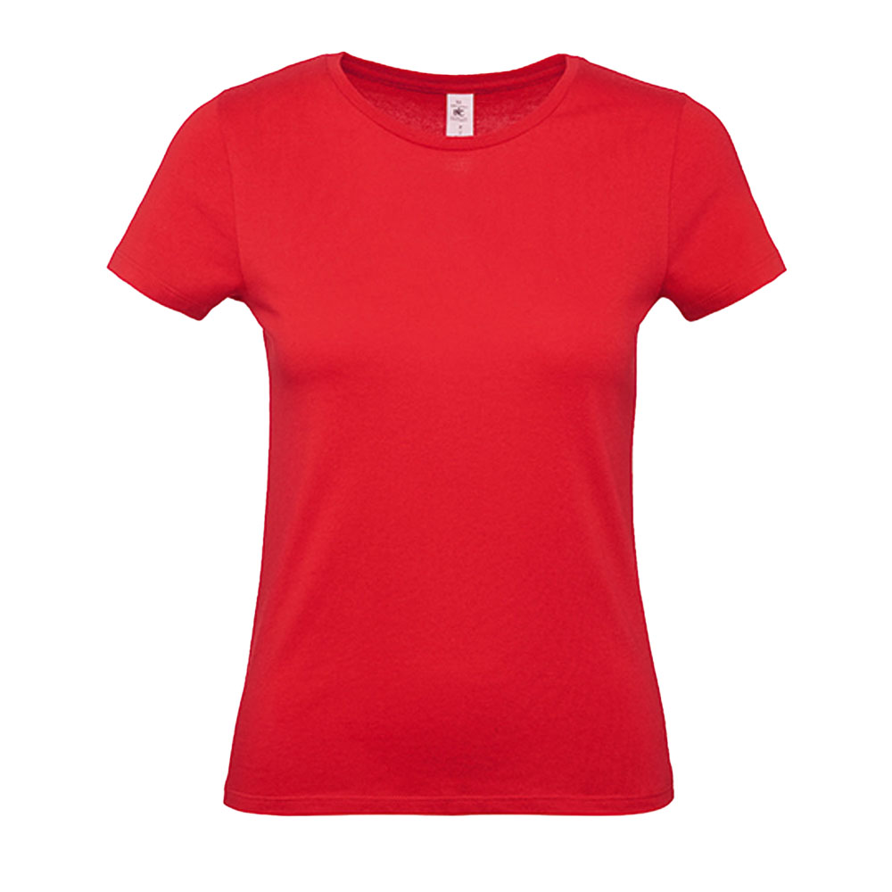 Women´s T-Shirt #E150-Red-XL