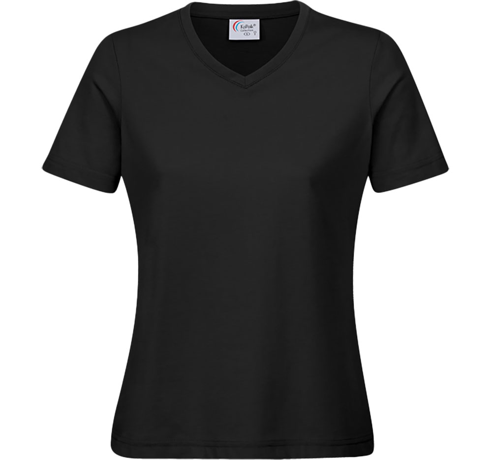 Ladies-Workwear-T-Shirt, V-Neck