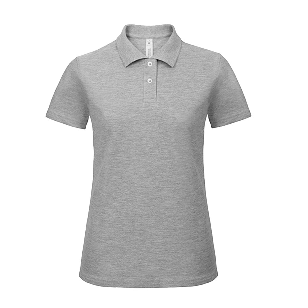 Women´s Polo ID.001-Heather Grey-XS