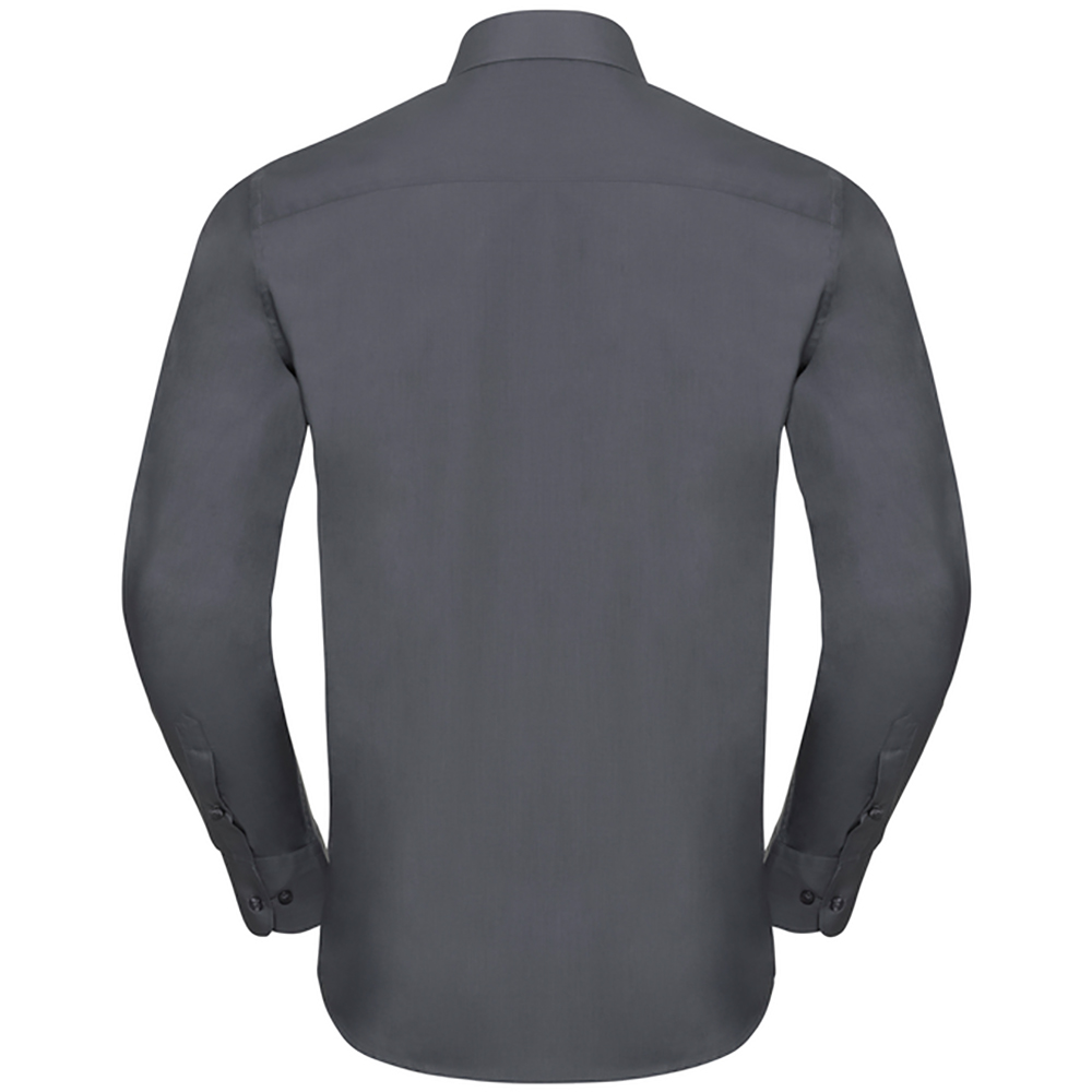Men´s Long Sleeve Tailored Polycotton Poplin Hemd Langarm