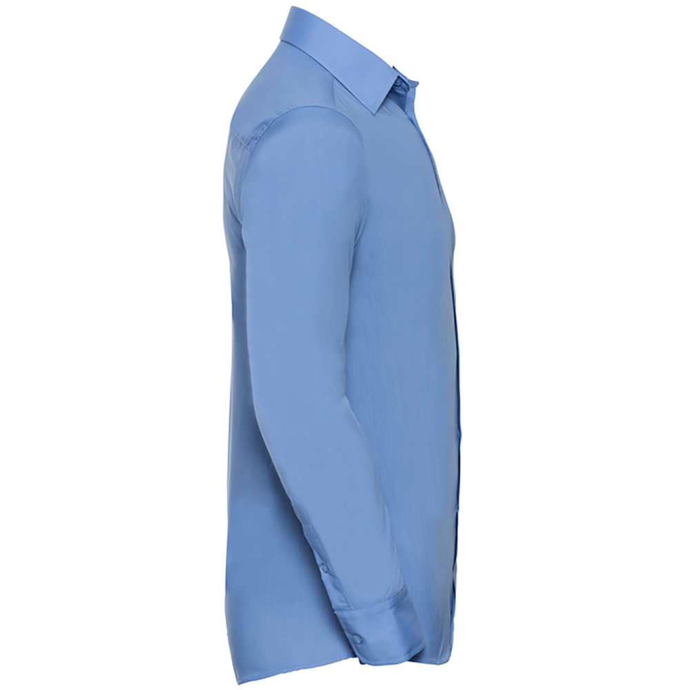 Men´s Long Sleeve Tailored Polycotton Poplin Hemd Langarm