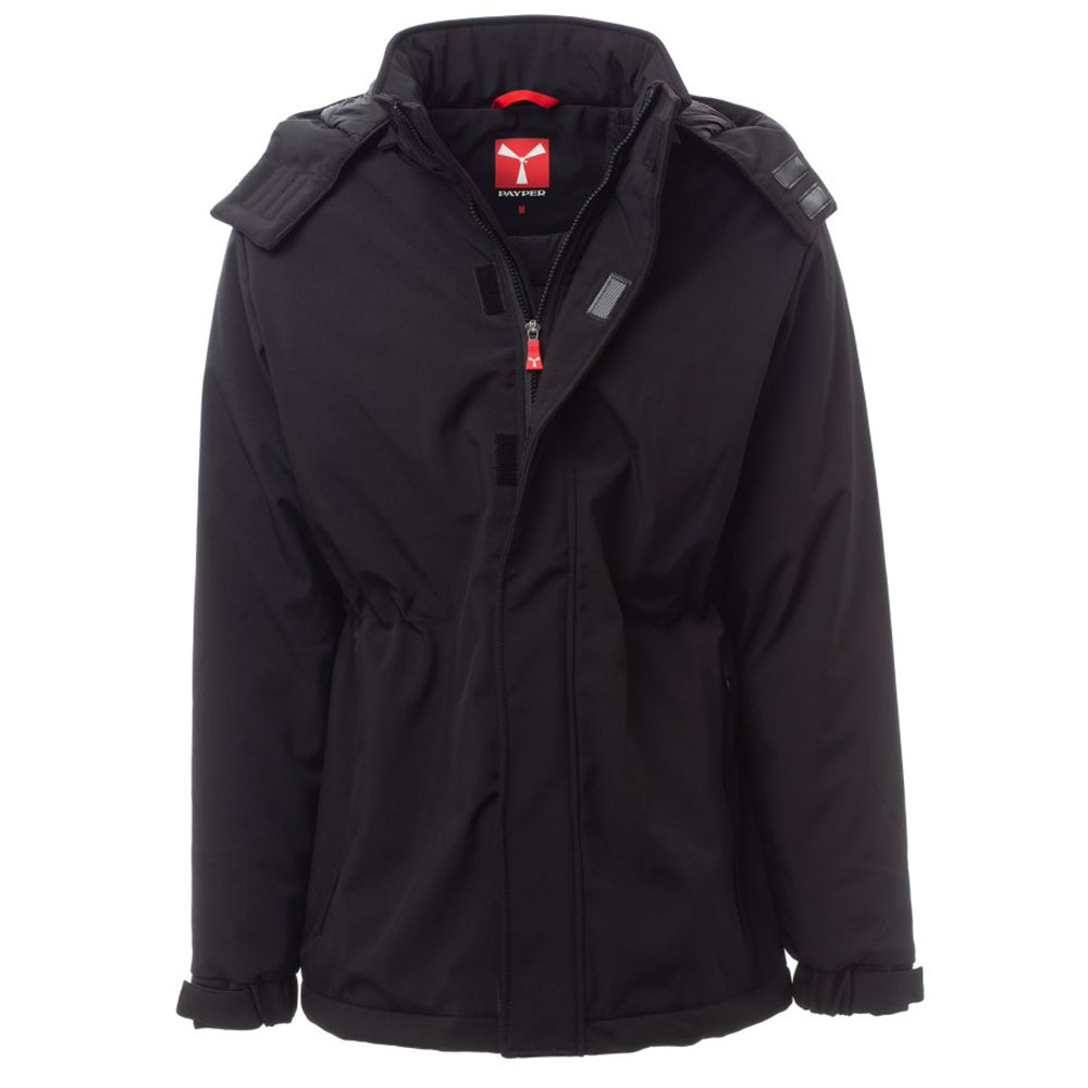 Softshell-Jacke mit Kapuze, gefüttert NORDET Schwarz.jpg Softshell-Jacke mit Kapuze, gefüttert NORDET