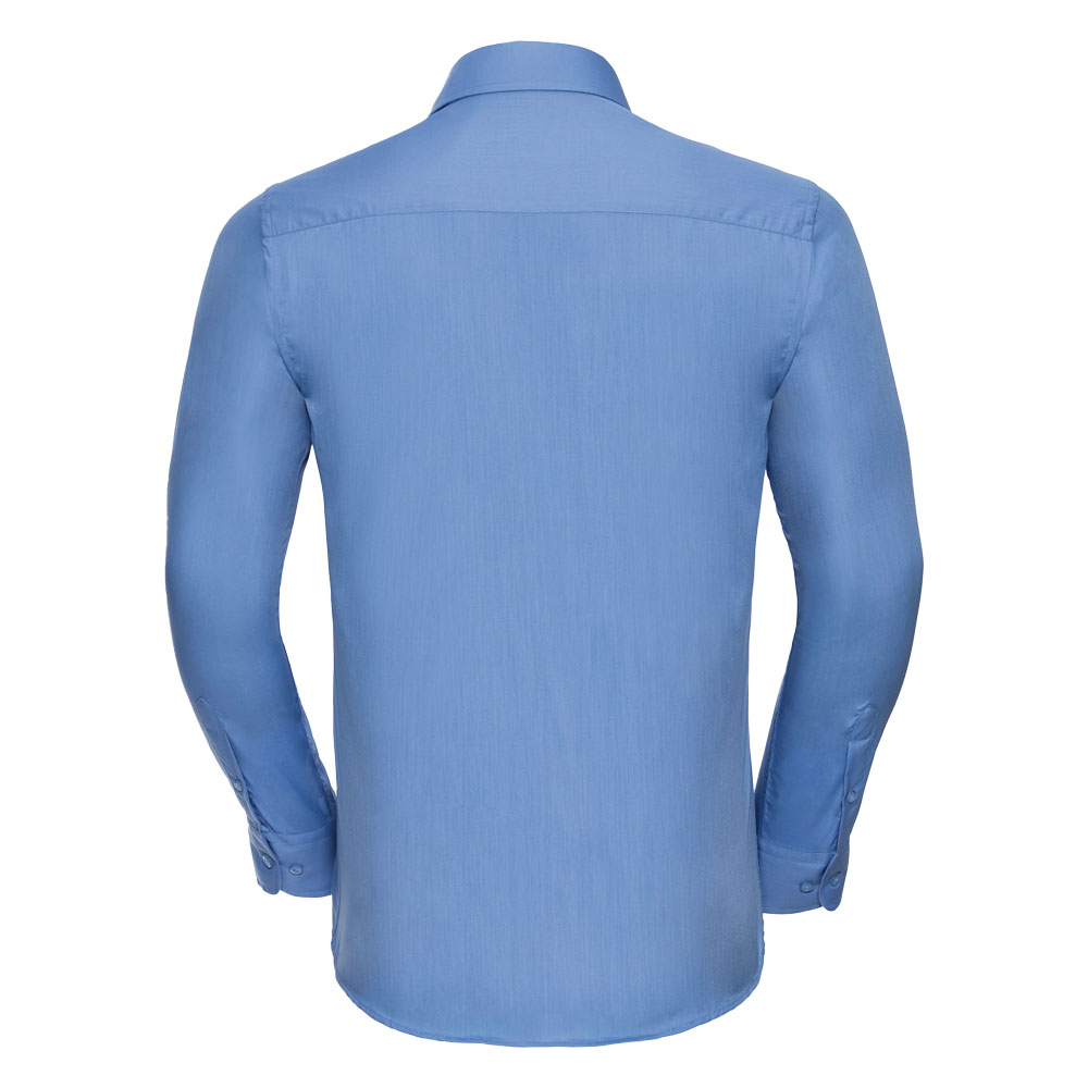 Men´s Long Sleeve Tailored Polycotton Poplin Shirt