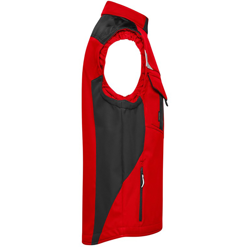 Workwear Softshell Weste STRONG Red side.jpg Workwear Softshell Weste STRONG
