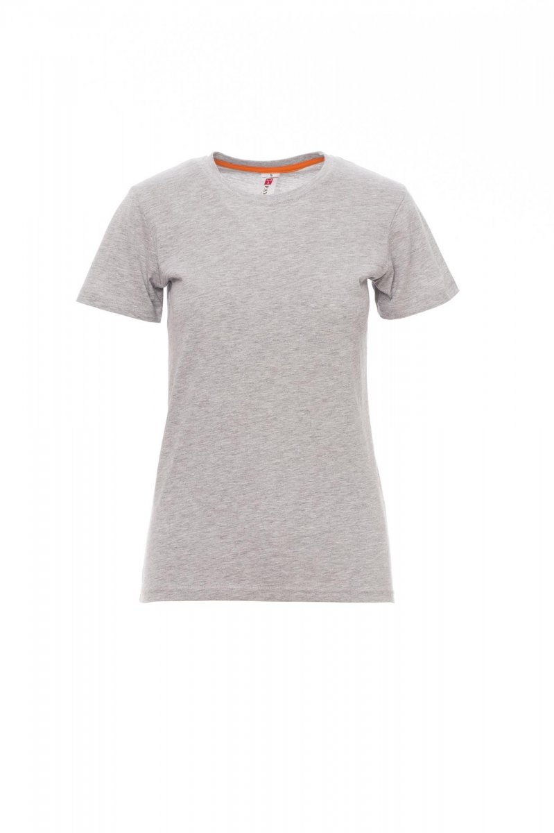 Damen T-Shirt kurzarm SUNSET LADY MELANGE