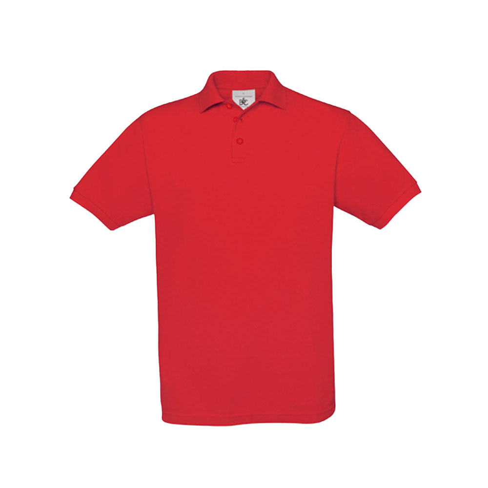 Unisex Polo Safran-Red-XL