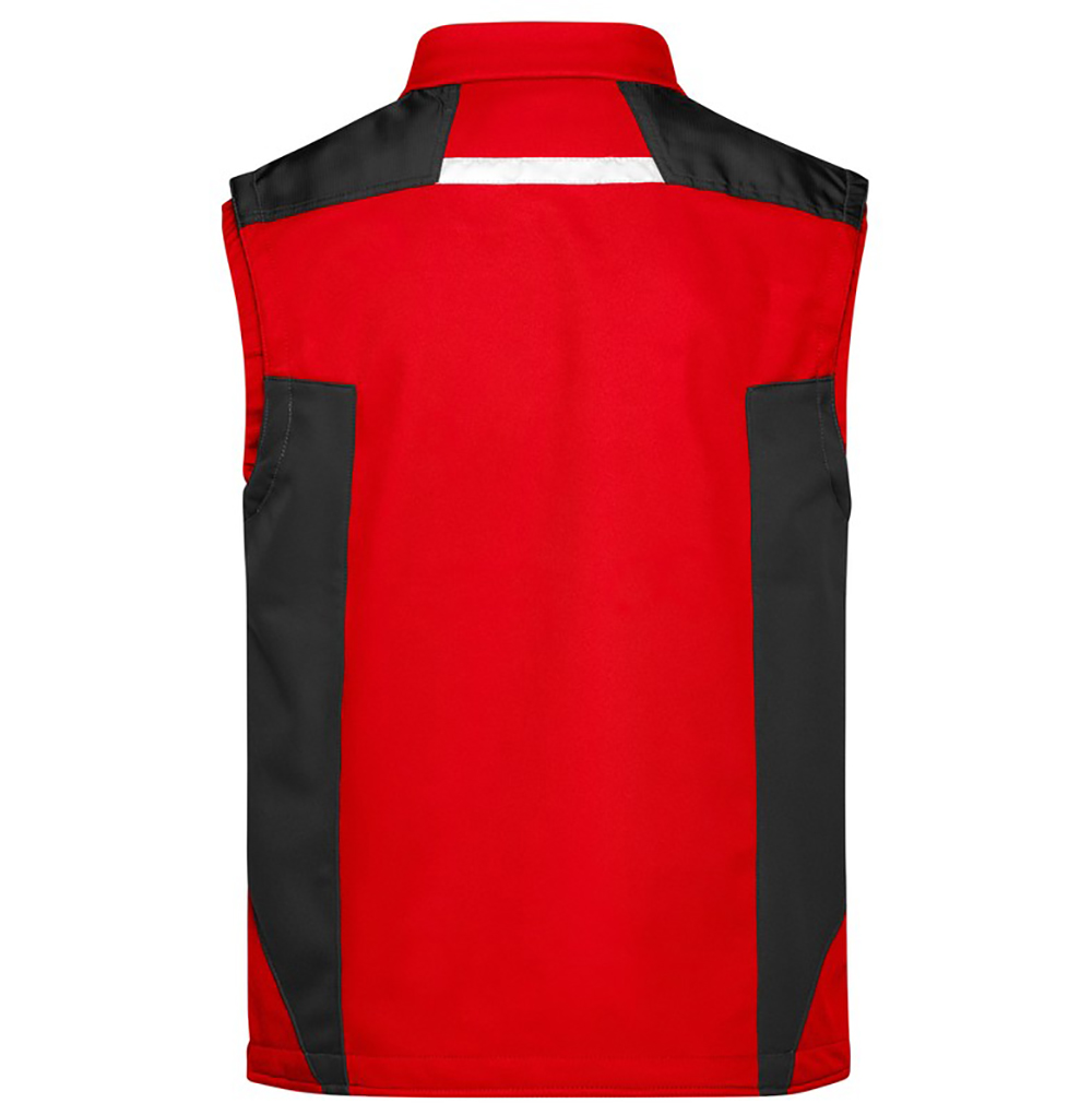 Workwear Softshell Weste STRONG Red back.jpg Workwear Softshell Weste STRONG