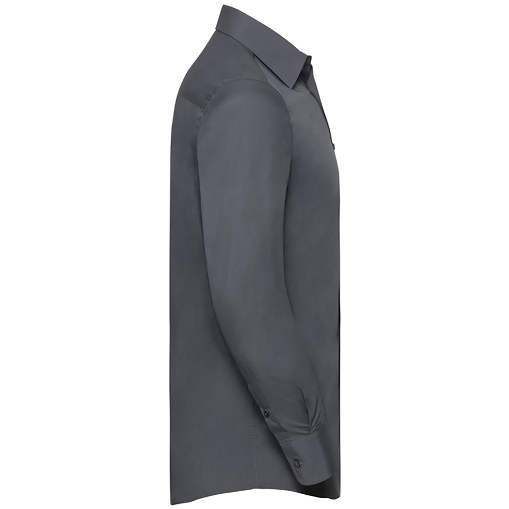 Men´s Long Sleeve Tailored Polycotton Poplin Hemd Langarm