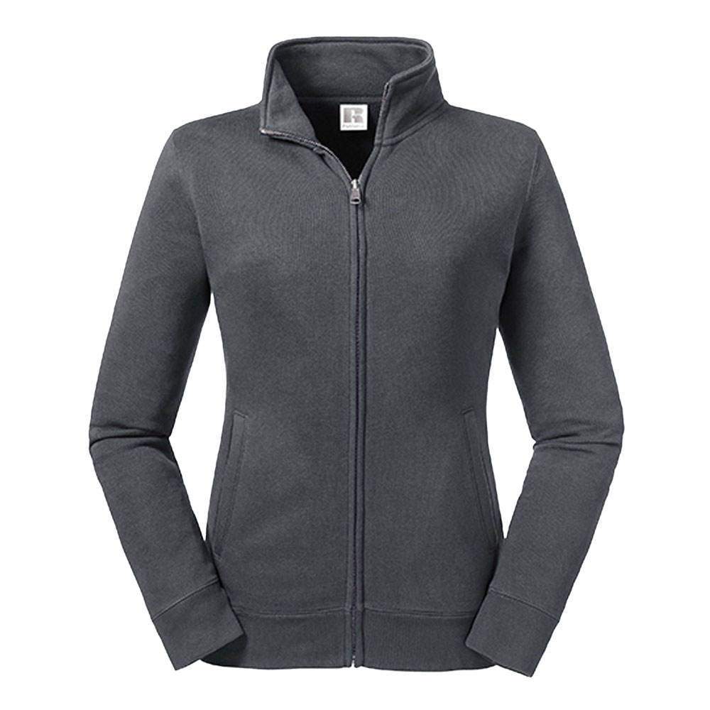 Ladies´ Authentic Sweat Jacket-Convoy Grey (Solid)-XL