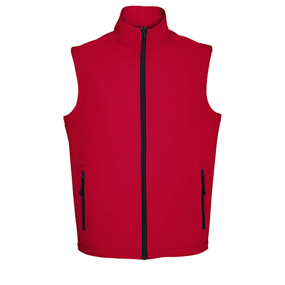 Men´s Race Bodywarmer Softshell-Pepper Red-3XL