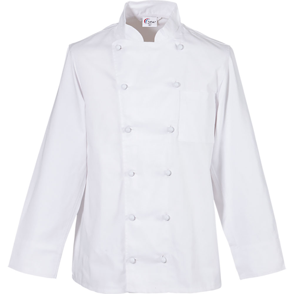 Kochjacke standard, langarm